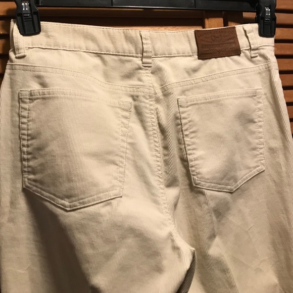 Lauren Ralph Lauren Cream Corduroy Jeans - Picture 8 of 12